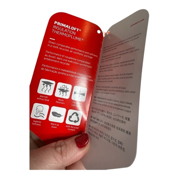 FP Movement x Hatch Printed Puffer Jacket in Ivory Chevron Combo NEW LAST ONE - Picture 9 of 15